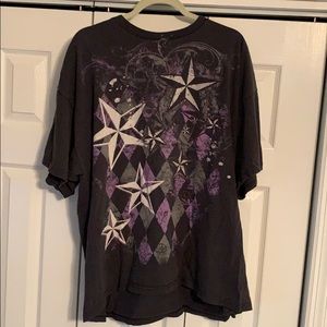 Black and Purple T-shirt